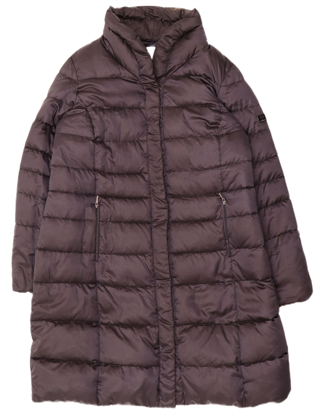 Marina Rinaldi Γυναικείο παλτό Voyage 21 Medium Navy Blue Nylon