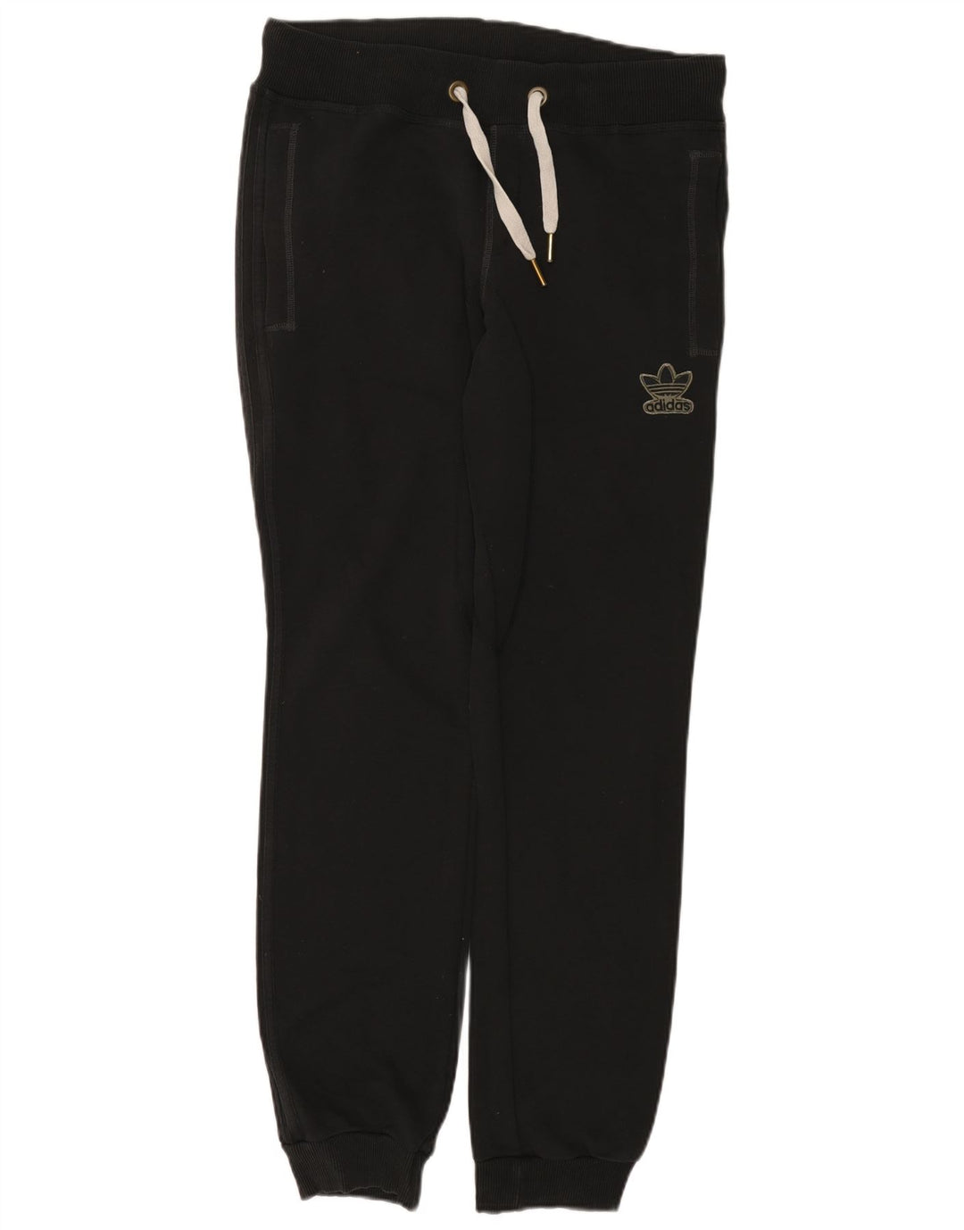 Ανδρική φόρμα Adidas Παντελόνι Joggers Μεσαίο μαύρο βαμβακερό