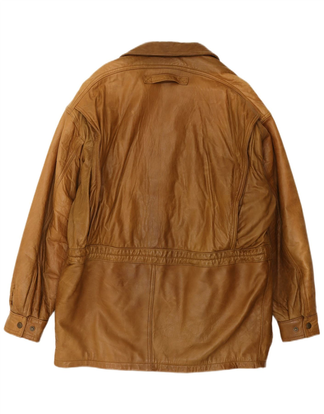 Vintage Ανδρικό Δερμάτινο Παλτό UK 42 XL Καφέ Δέρμα
