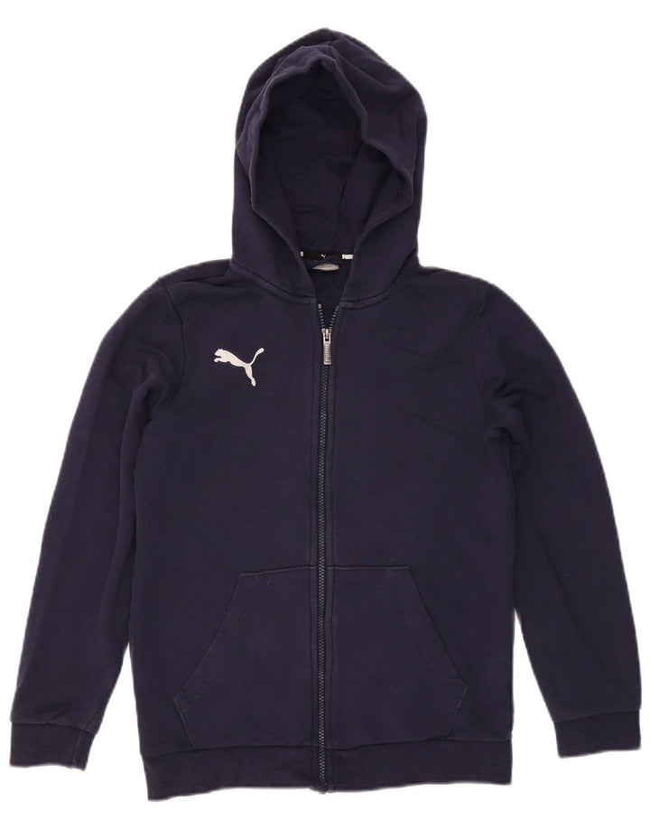 Πουλόβερ Puma Boys Zip Hoodie 13-14 Years Navy Blue