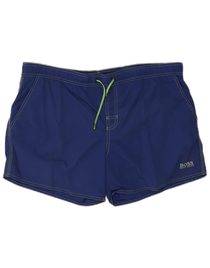 Ανδρικό σορτς κολύμβησης Hugo Boss XL Navy Blue