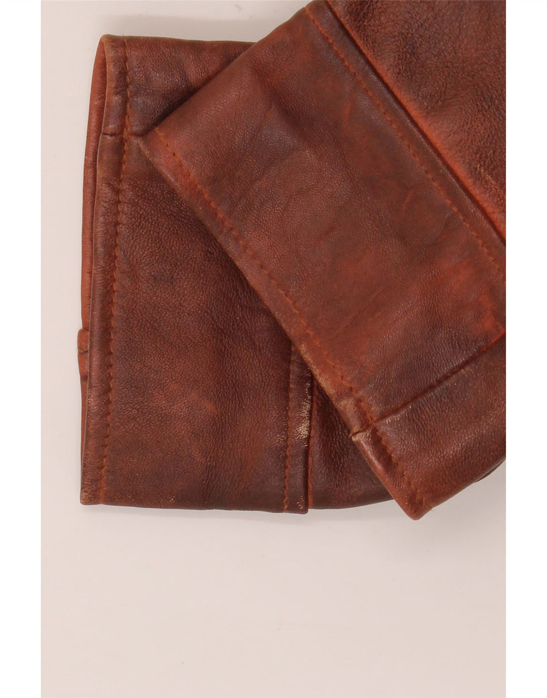Vintage γυναικείο UK 18 XL καφέ δέρμα