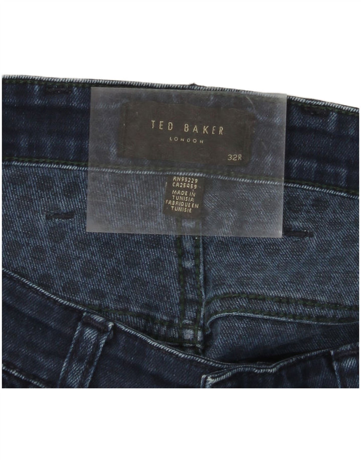 TED BAKER Ανδρικό Slim Jeans W32 L31 Navy Blue