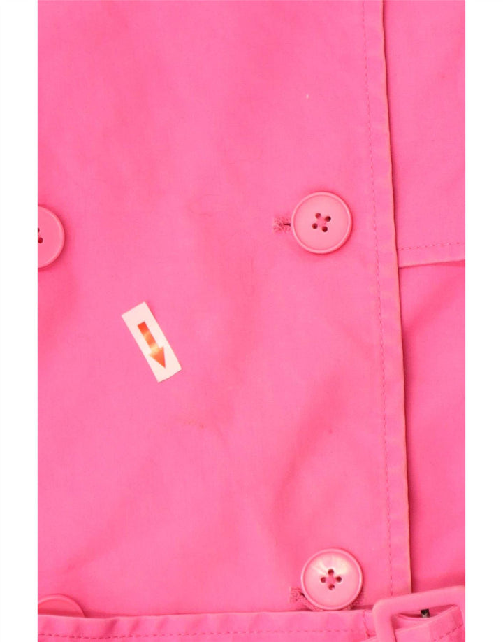 Jack Wills Γυναικεία καμπαρντίνα UK 12 Medium Pink Cotton