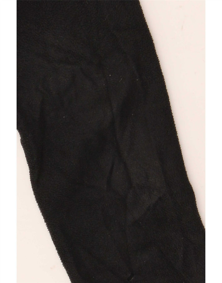 Marks & Spencer Γυναικείο Fleece Jacket UK 12 Medium Black Polyester