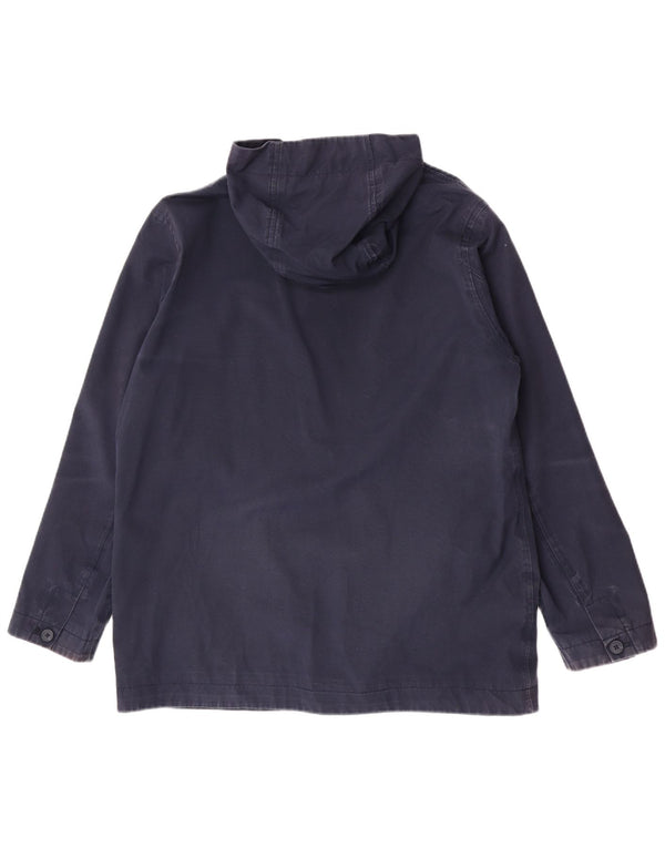Ανδρικό κουκούλα Seasalt Cornwall Utility Jacket UK 38 Medium Navy Blue Cotton