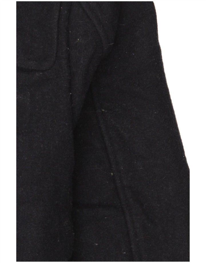 Farah Ανδρικό μπουφάν Duffle με κουκούλα UK 38 Medium Navy Blue Wool
