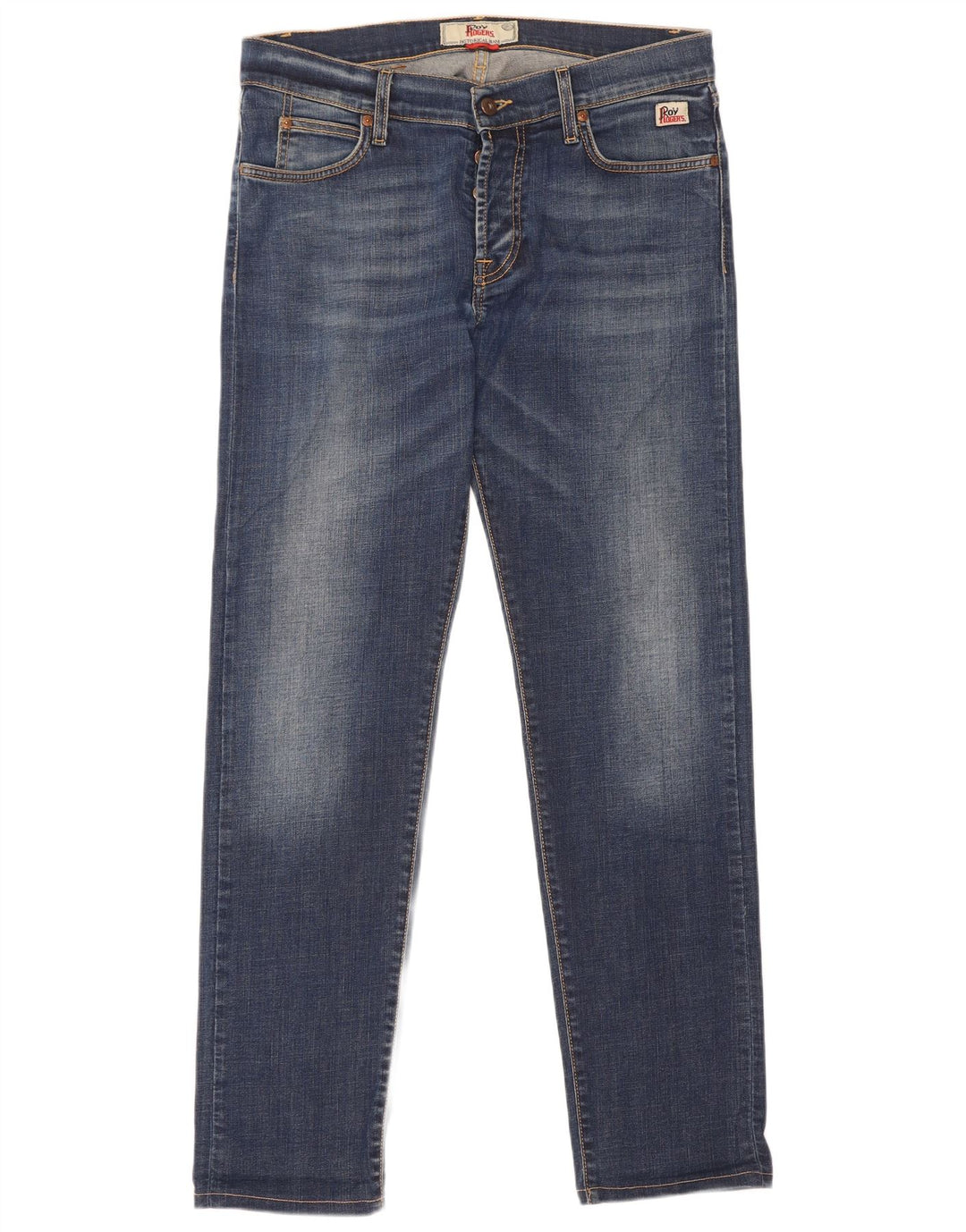 Roy Rogers Ανδρικό Slim Jeans W34 L32 Μπλε βαμβακερό