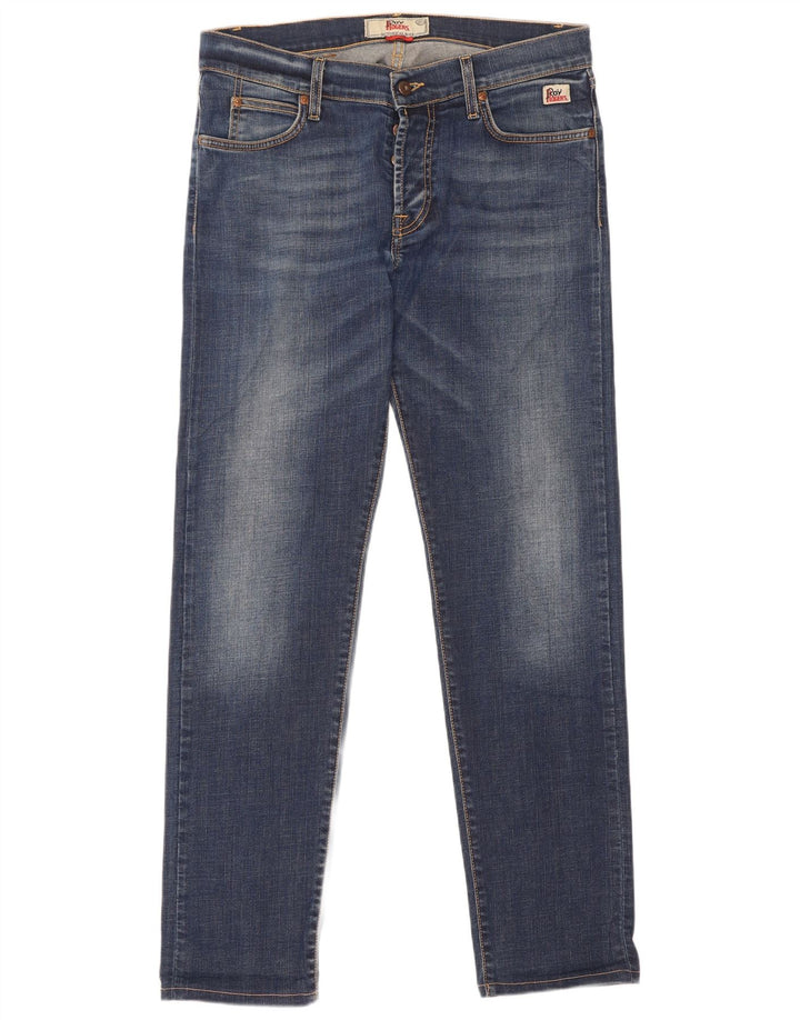 Roy Rogers Ανδρικό Slim Jeans W34 L32 Μπλε βαμβακερό