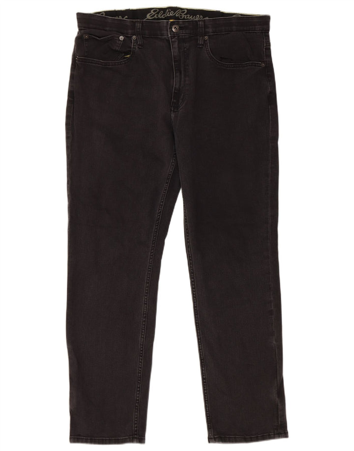 Ανδρικό τζιν ίσιο Eddie Bauer W38 L30 Μαύρο
