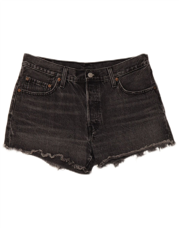 Γυναικείο σορτς Levi's 501 Τζιν W29 Βαμβακερό μεσαίο γκρι