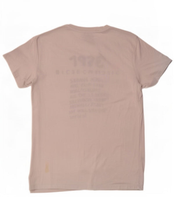 Ανδρικό γραφικό T-Shirt Diesel Top XL Λευκό βαμβακερό