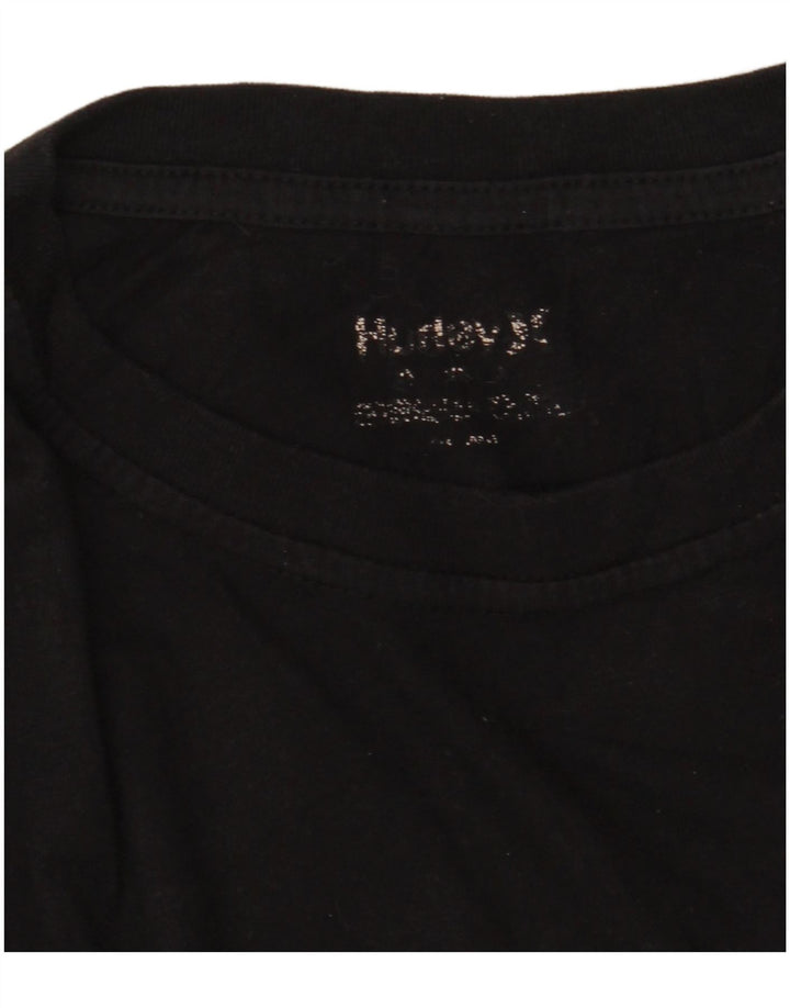 Ανδρικό γραφικό T-Shirt Hurley Top Small Black