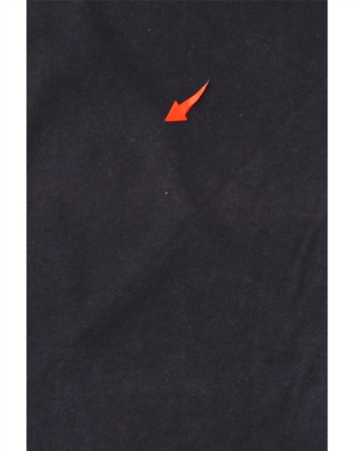 Πόλο Ασν. Ανδρικό τοπ μακρυμάνικο XL Navy Blue Cotton