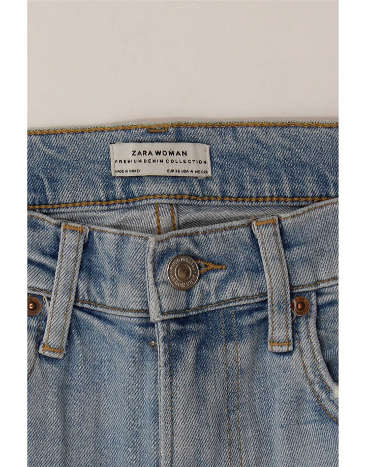 Zara Γυναικείο τζιν σορτς EU 36 XS W26 μπλε
