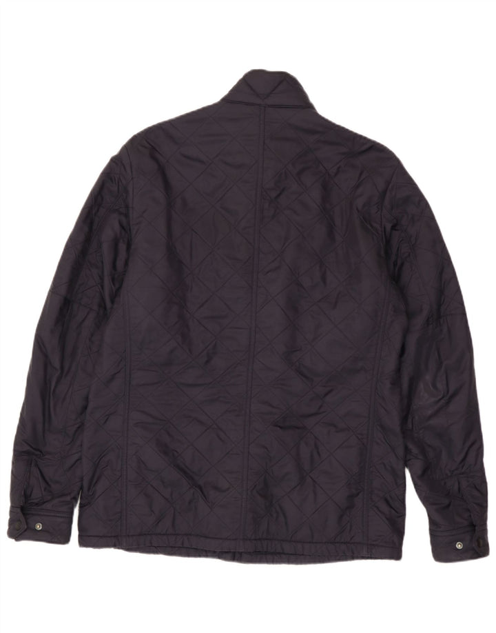 Ανδρικό καπιτονέ μπουφάν Barbour UK 40 Large Navy Blue Polyamide