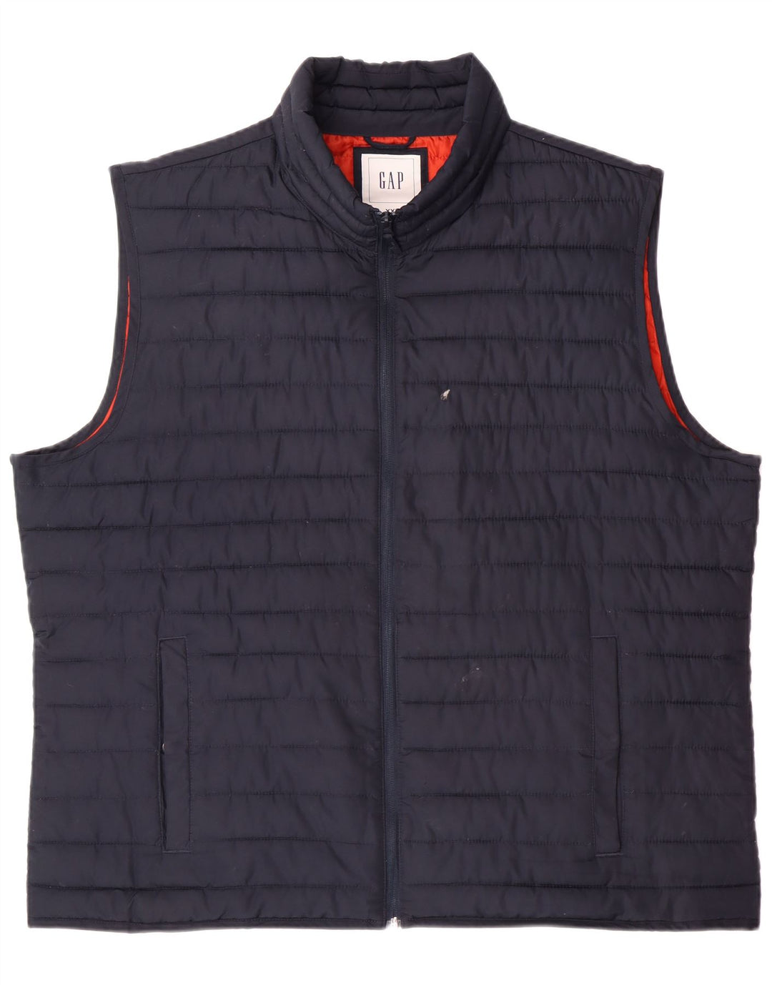 GAP Ανδρικό padded Gilet UK 44 2XL Navy Blue Polyester