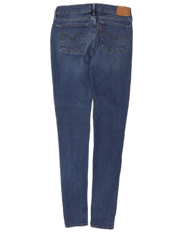 LEVI'S Γυναικείο 710 Super Skinny Jeans W30 L31 Μπλε βαμβακερό