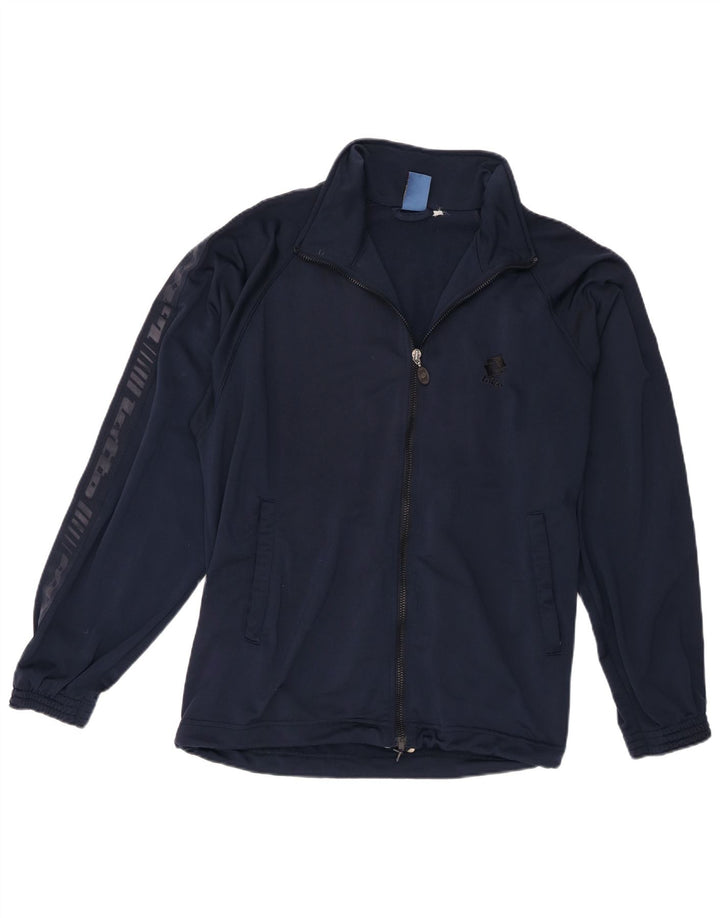 Ανδρική φόρμα Lotto Graphic Top Jacket Large Navy Blue