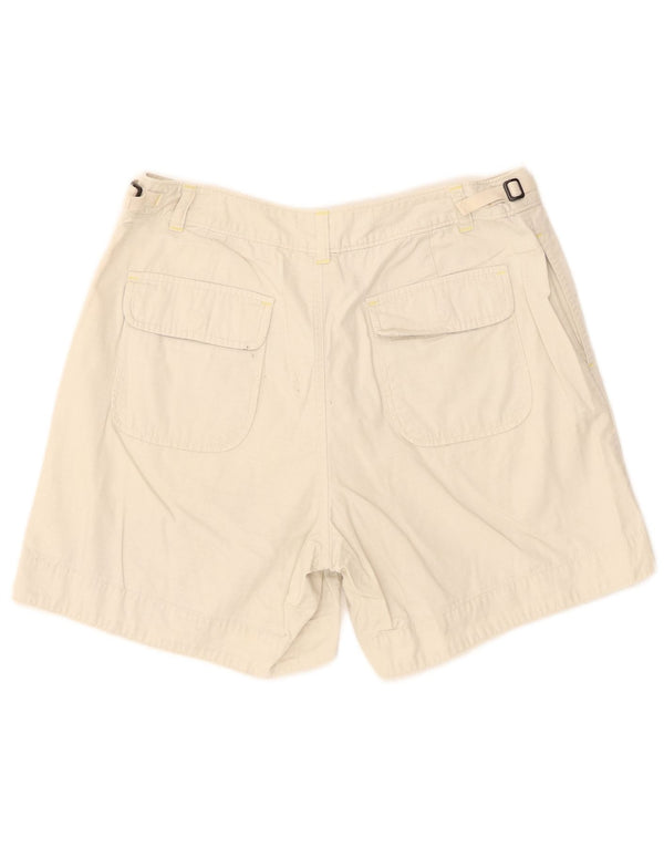 Γυναικείο σορτς Chino Gap US 8 Medium W28 Beige Check Cotton