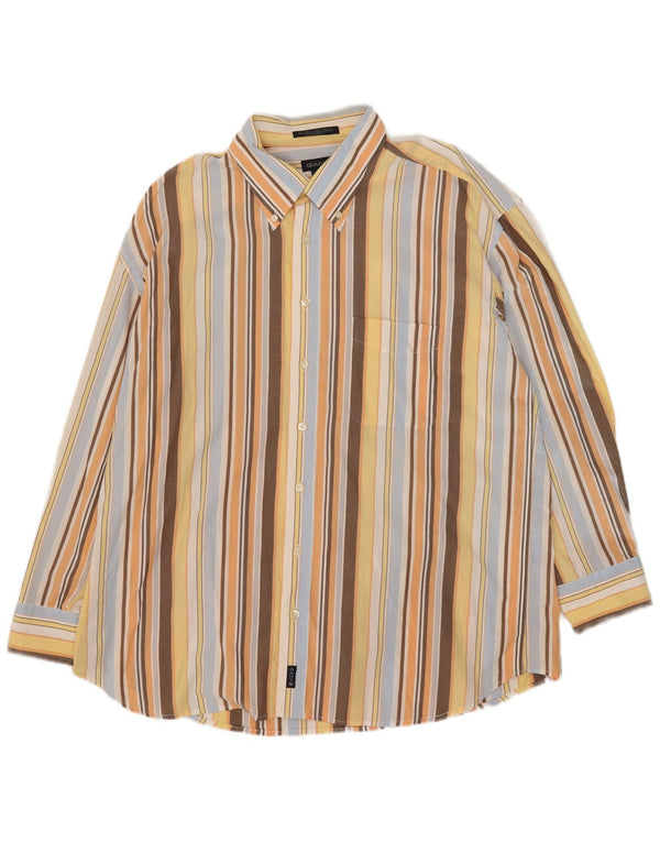 Ανδρικό φόρεμα Gant Fit Shirt 2XL Πολύχρωμο ριγέ βαμβακερό