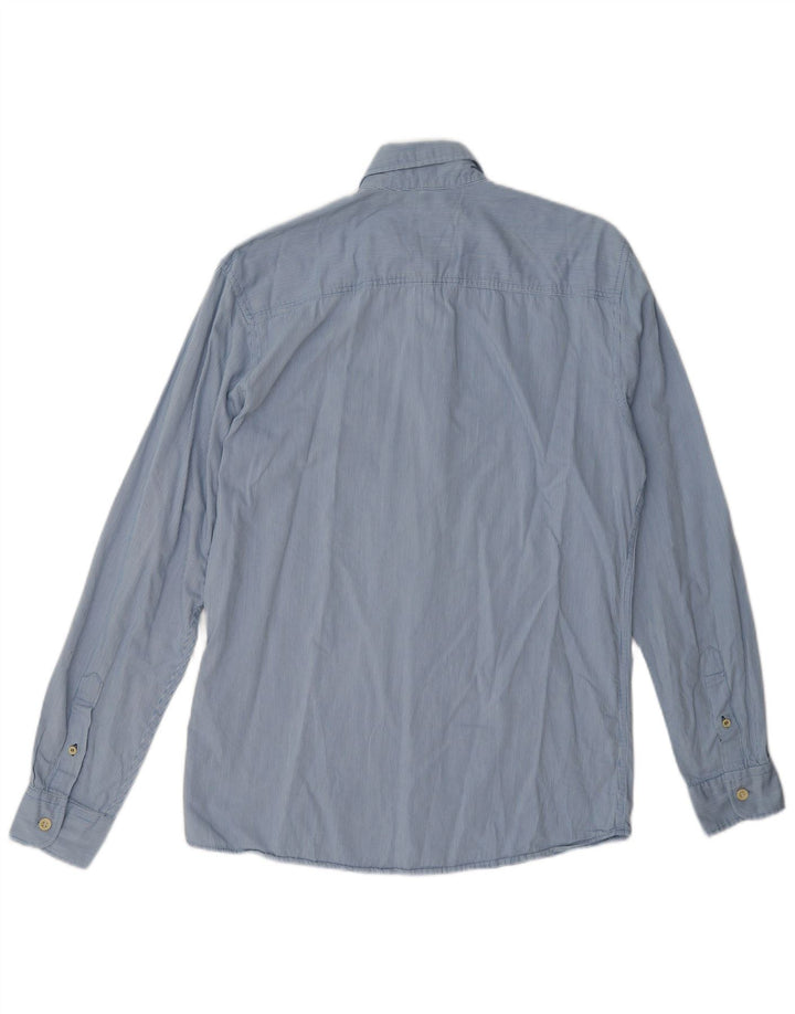Ανδρικό πουκάμισο Jack & Jones με μεσαίο μπλε pinstripe