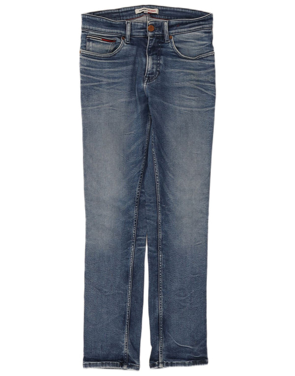 TOMMY HILFIGER Ανδρικό Scanton Slim Jeans W30 L30 Μπλε βαμβακερό