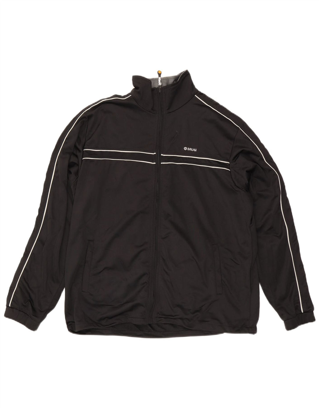 Ανδρική φόρμα Brugi Top Jacket XL Μαύρο πολυεστέρα