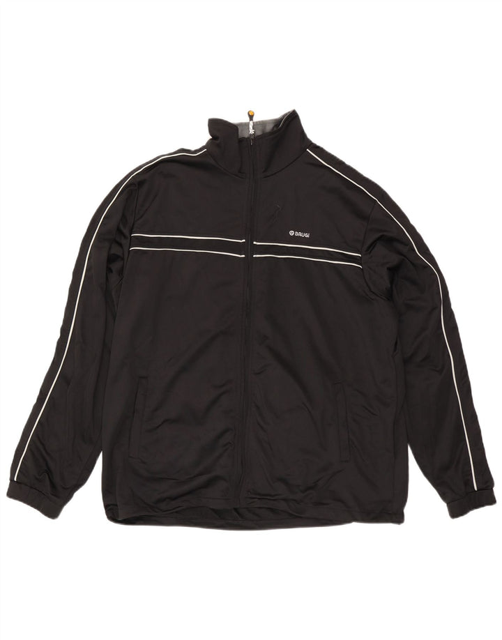 Ανδρική φόρμα Brugi Top Jacket XL Μαύρο πολυεστέρα