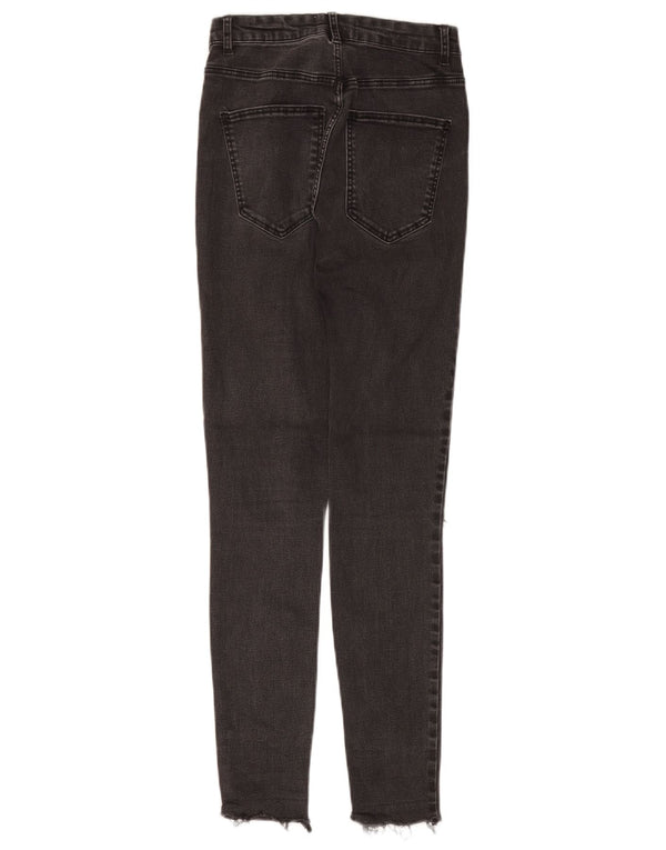 Zara Womens Distressed Skinny Jeans EU 36 XS W26 L28 Γκρι