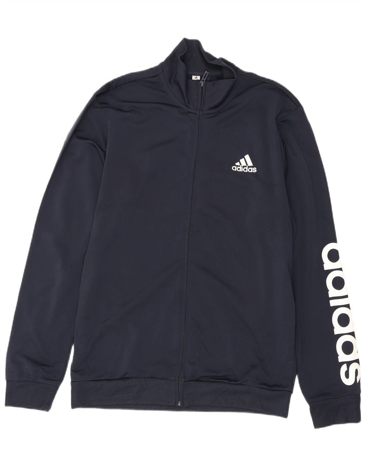 Ανδρική φόρμα φόρμας γραφικών Adidas Top Jacket UK 40/42 Medium Navy Blue
