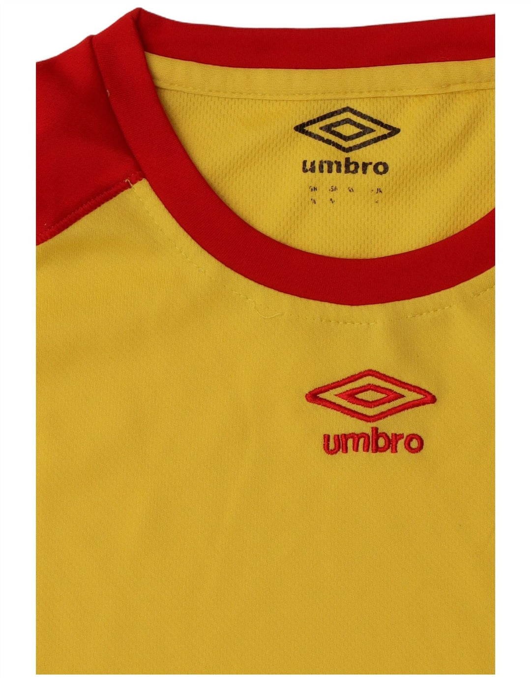 Ανδρικό T-Shirt Umbro Top Medium Yellow Colourblock