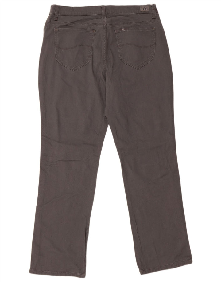 Γυναικείο μεσαίο χαλαρό παντελόνι LEE US 14 XL W36 L30 Γκρι