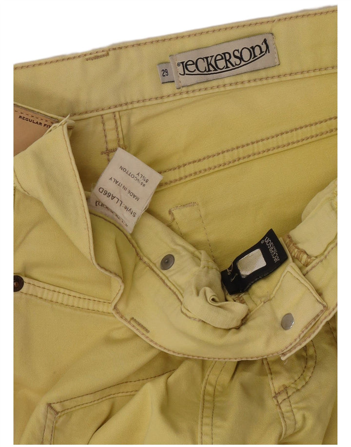 Jeckerson Jeckerson Bootcut Jeans W29 L28 Κίτρινο βαμβακερό