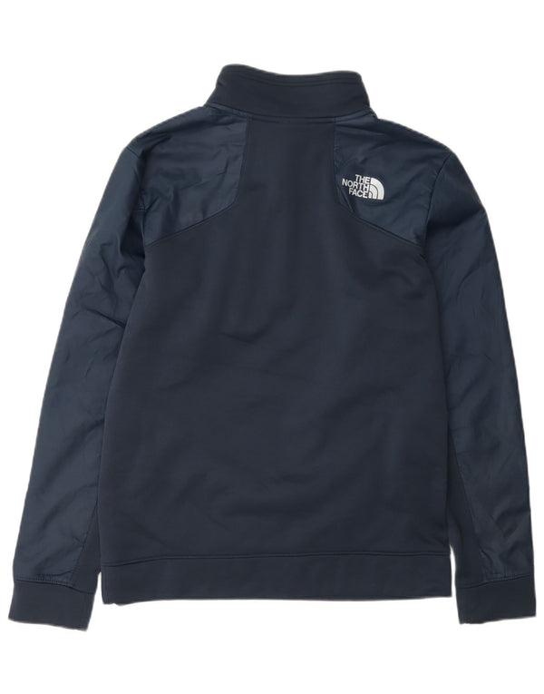 The North Face Boys Φούτερ με φερμουάρ 14-15 ετών XL Navy Blue
