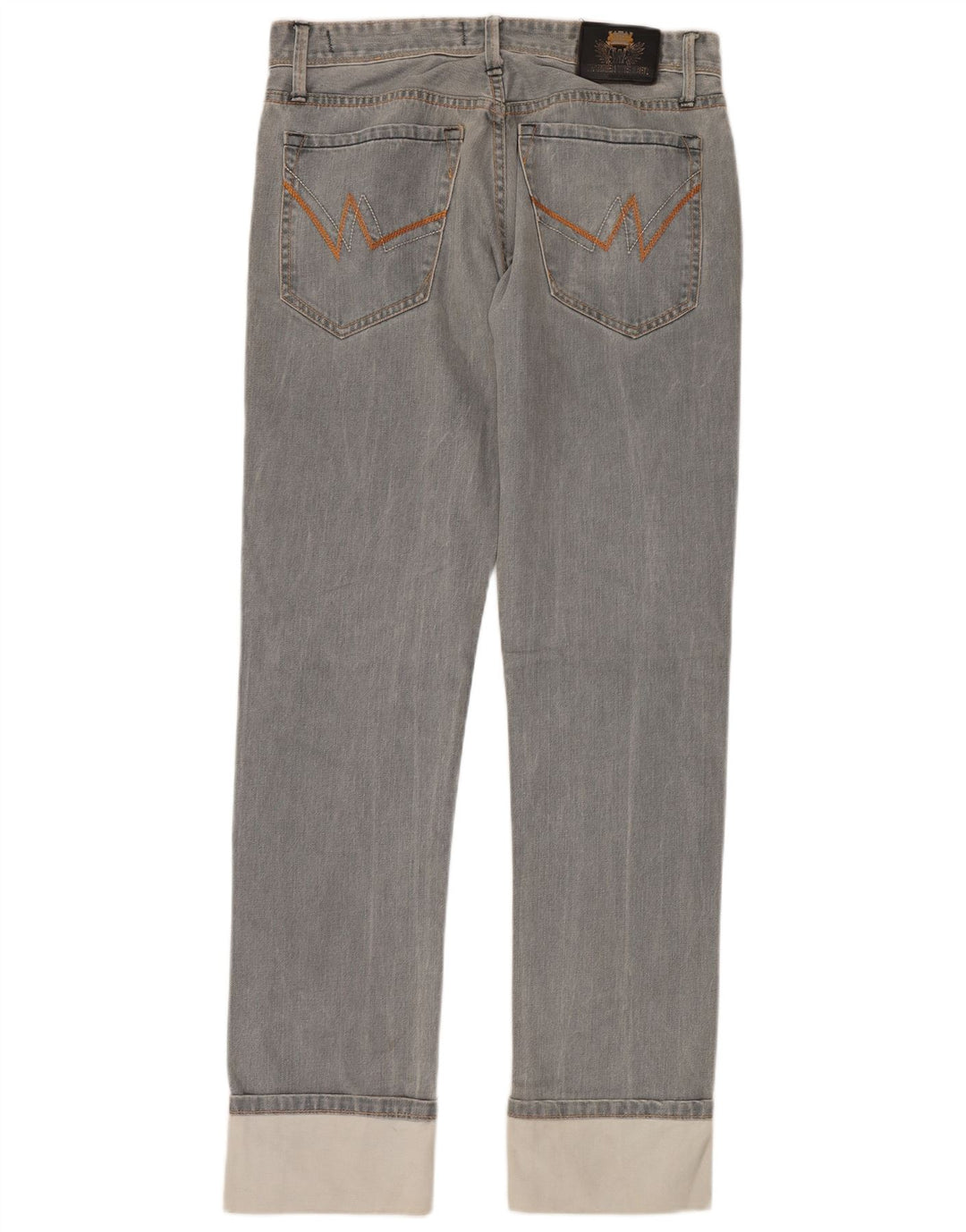 WARREN WEBBER Ανδρικό ίσιο τζιν W32 L35 Γκρι βαμβακερό