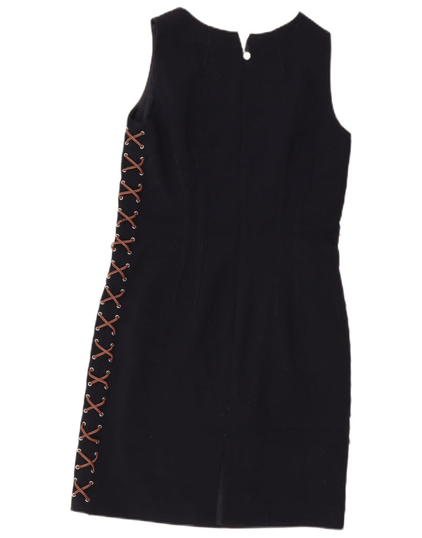 Michael Kors Γυναικείο Αμάνικο Bodycon Φόρεμα US 4 Small Navy Blue Polyester