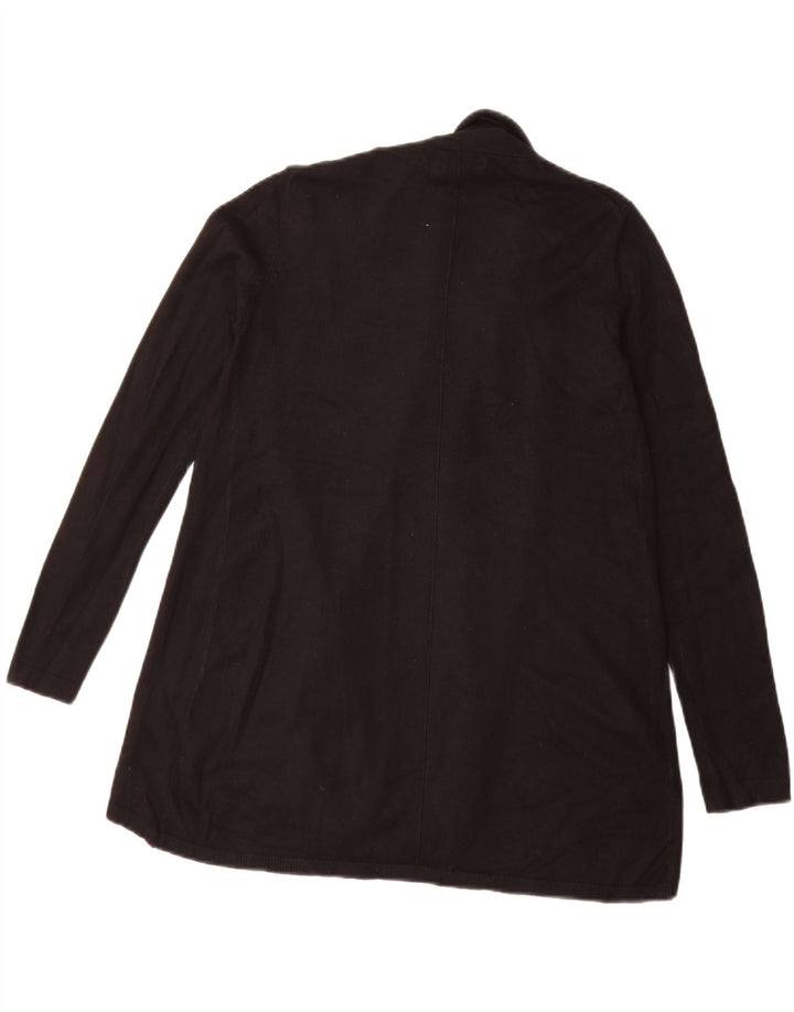 Zara Γυναικείο Ανοιχτό Ζακέτα UK 12 Medium Black