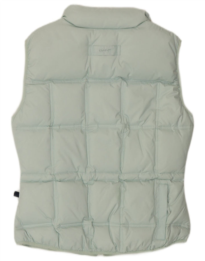 GANT Γυναικείο padded Gilet UK 14 Medium Turquoise Polyester