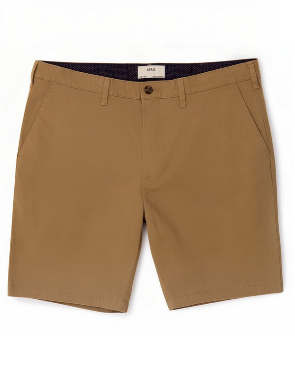 Ανδρικό σορτς Chino Marks & Spencer Large W36 Beige