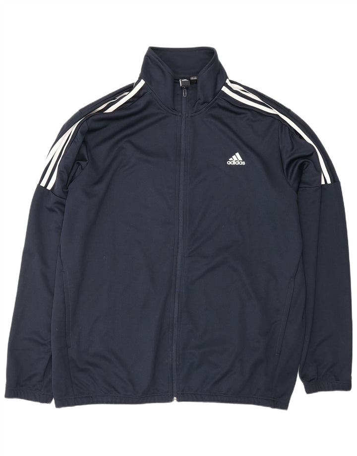 Ανδρική φόρμα ADIDAS Top Jacket 2XL Navy Blue Polyester