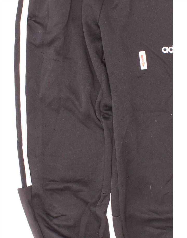 Παντελόνι αθλητικής φόρμας Adidas Boys Climalite 11-12 ετών μαύρο πολυεστέρα