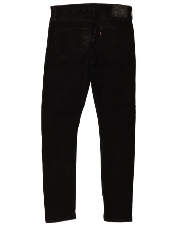 Levi's Mens 512 Slim Tapered Jeans W32 L34 Μαύρο βαμβακερό