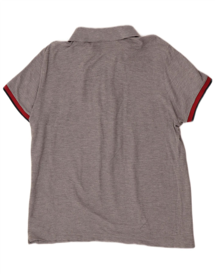 Μπλουζάκι πόλο Lotto Mens Life's Medium Grey Flecked