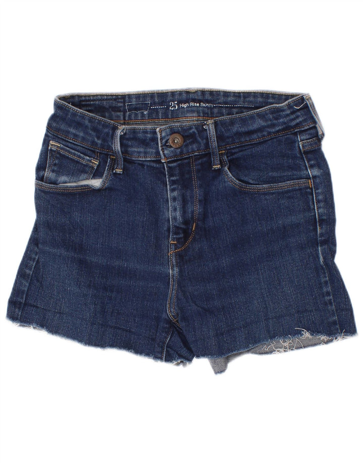 Γυναικείο τζιν σορτς Levi's W25 XS Μπλε βαμβακερό
