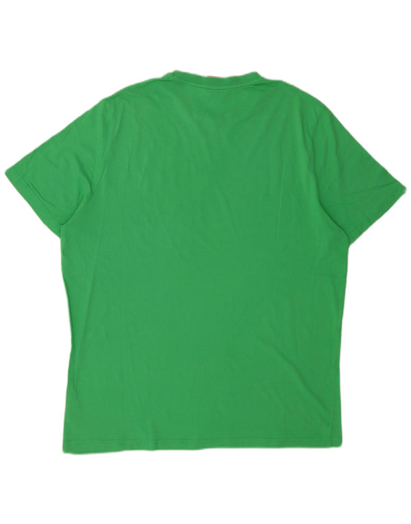 Ανδρικό T-Shirt Puma Top 2XL πράσινο βαμβακερό