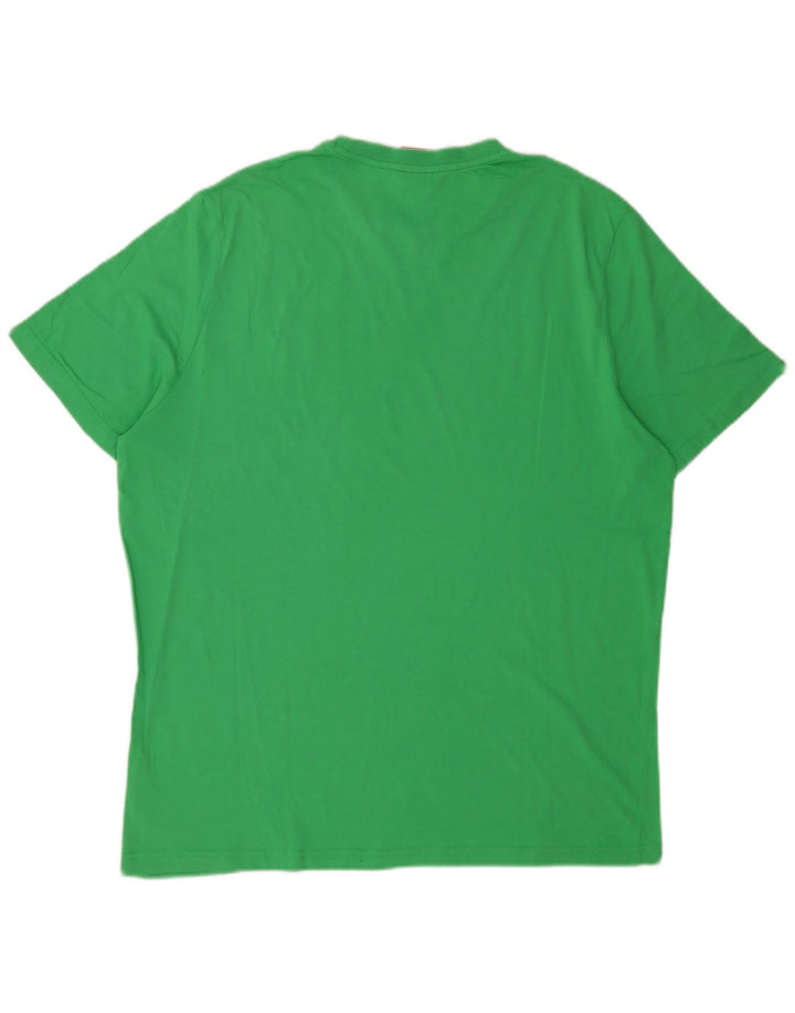 Ανδρικό T-Shirt Puma Top 2XL πράσινο βαμβακερό