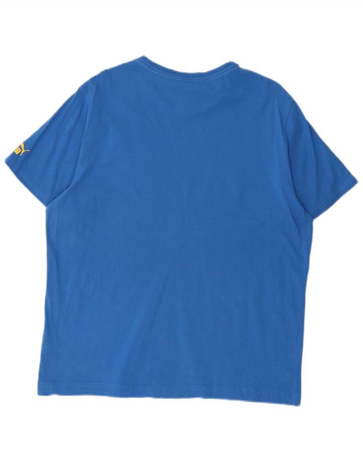 Ανδρικό γραφικό T-Shirt PUMA Top XL Blue