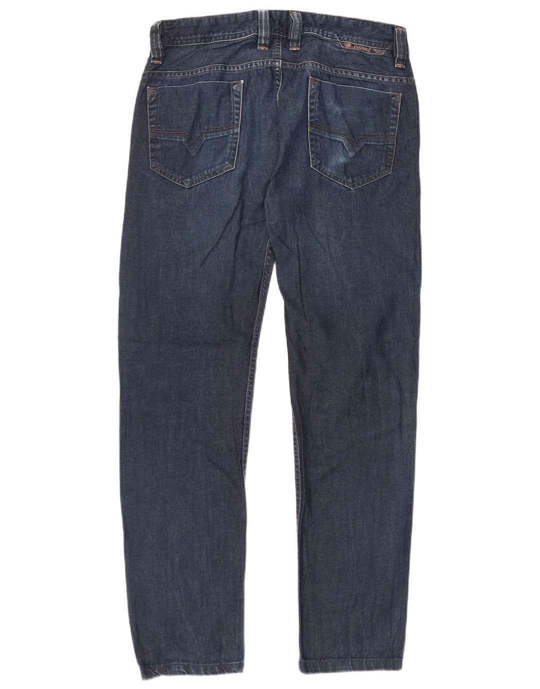 Diesel Mens Slim Jeans W30 L30 Navy Blue Cotton