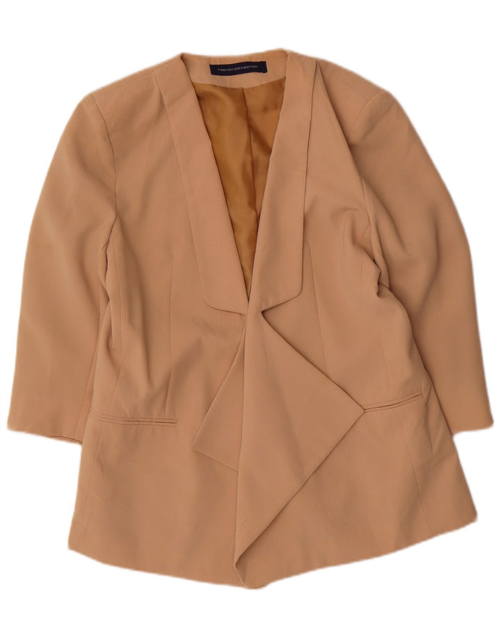 French Connection Γυναικείο Μπουφάν Blazer 3/4 μανίκι UK 14 Medium Beige